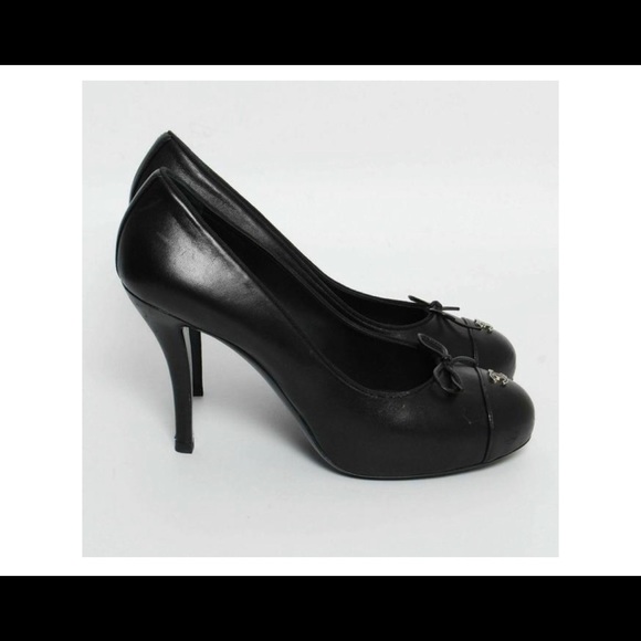 CHANEL round toe heels - Picture 4 of 6